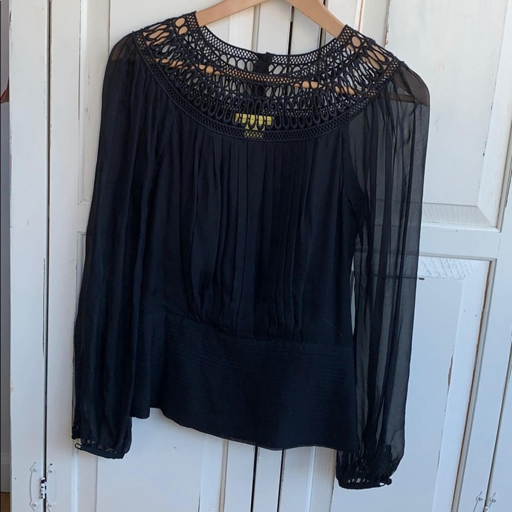 Catherine Malandrino size 0 Silk Top